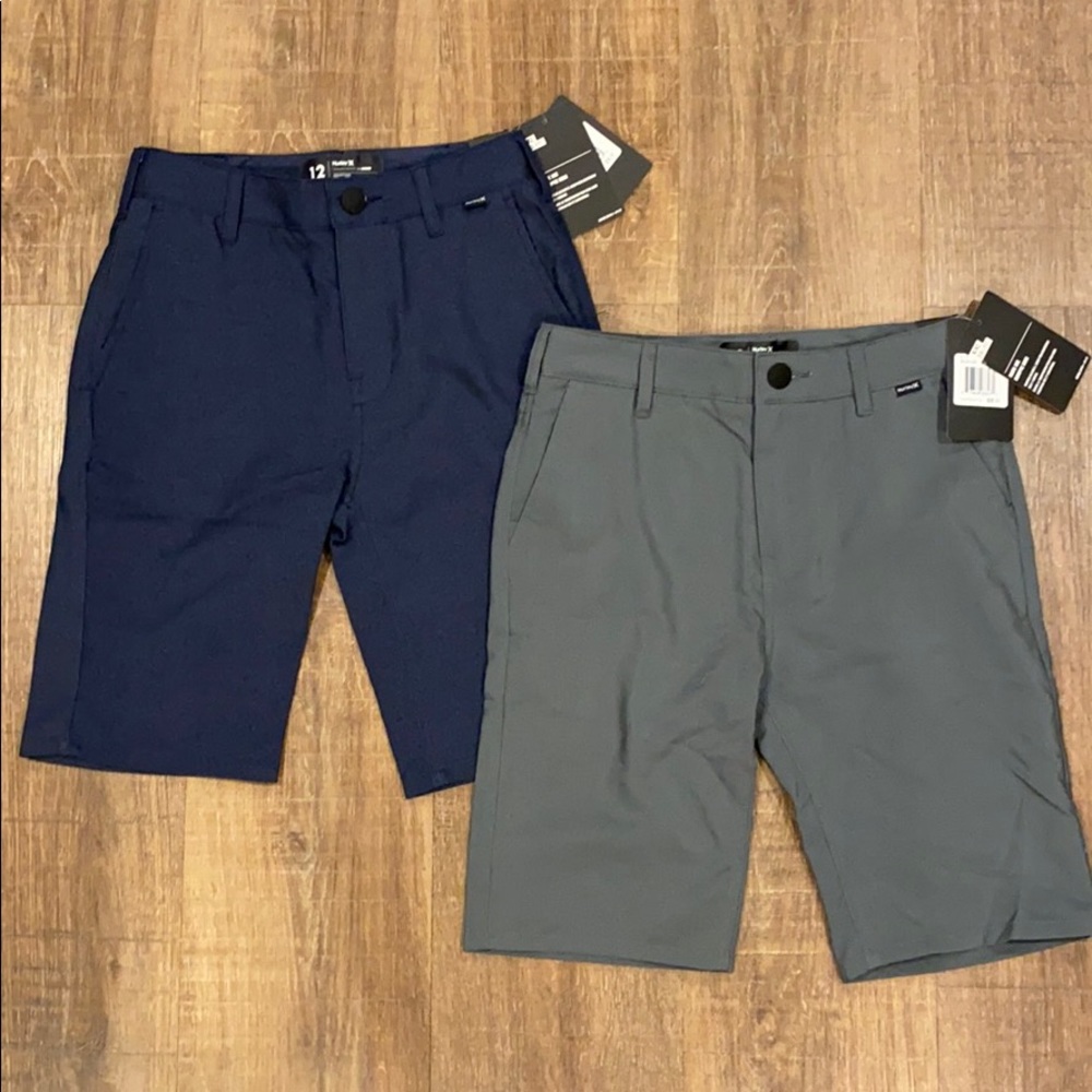 Hurley Chino Shorts With Nike Dri-Fit